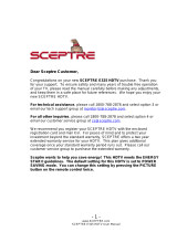 Sceptre X505 User manual