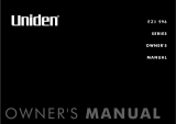 Uniden EZI996 Owner's manual
