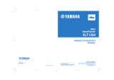 Yamaha XLT1200 User manual