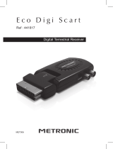 Metronic Eco Digi Scart 441817 User manual