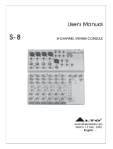 Nilfisk Alto S-8 User manual