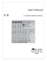 Alto S-8 User manual