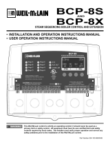Weil-McLain BCP-8X User manual