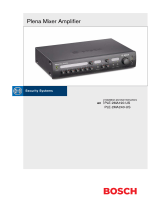 Bosch PLE-2MA240-US User manual