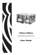 Zebra Z4Mplus DT User manual