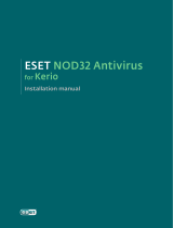 NOD32 ESET ANTIVIRUS FOR KERIO CONNECT Owner's manual
