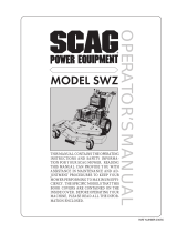 Scag Power Equipment SWZ-17KA User manual