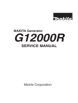 Makita G12000R Owner's manual