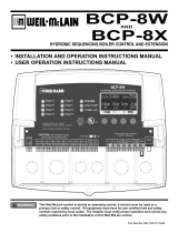 Weil-McLain Boiler Control Panels (BCP) User manual
