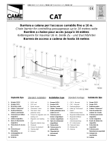CAME CAT-X User manual
