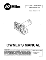 Miller Electric A1D-4RV Owner's manual