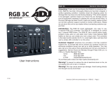 ADJ DMX-512 User manual