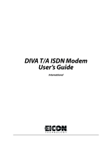 Eicon Networks DIVA T/A ISDN User manual