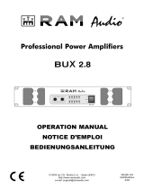 RAM BUX 2.8 Operating instructions