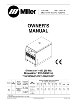 Miller Electric DIMENSION 652 Owner's manual