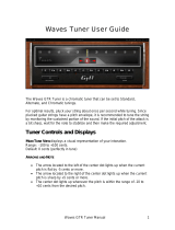 Waves GTR3 Tuner Owner's manual