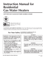 American Water Heater 9211885008 User manual