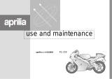 APRILIA RS 250 - 1998 User manual