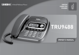Uniden TRU9488 - TRU 9488 Cordless Phone Base Station User manual