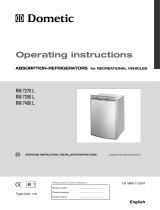 Dometic RM 7270(L) Owner's manual