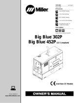 Miller BIG BLUE 452P (PERKINS) User manual