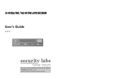 Security Labs SL820 User manual