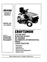 Craftsman 917255551 Owner's manual