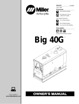 Miller Electric Big 40G Owner's manual