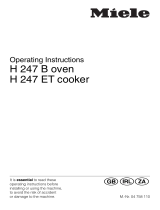 Miele H 247 Owner's manual