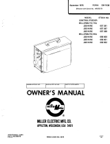 Miller HF875171 Owner's manual