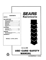 Sears 36745 User manual