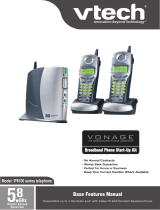 VTech IP8100-1 - VTech Wireless VoIP Phone User manual
