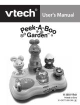 VTech Peek-A-Boo Garden User manual