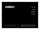 Uniden DCT 748 User manual