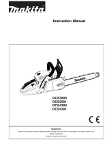 Makita DCS4300 User manual