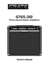 Crate GT-80D User manual