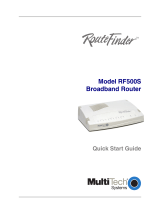 Multi-Tech RF500S User guide