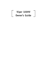 Viper 320HV Owner's manual