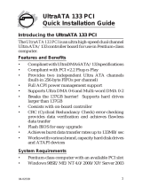 Ultra Products UltraATA 133 PCI RAID User manual