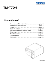 Epson TM-T70-i Series User manual
