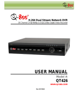 Q-See QT426 User manual