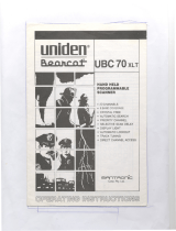 Uniden Bearcat UBC 70XLT User manual