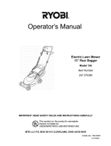 Ryobi 247.370380 User manual