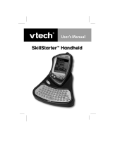 VTech SkillStarter Handheld User manual