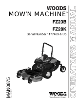 Woods Mov'n Machine FZ23B User manual