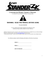 Wright Manufacturing Stander ZK 43181 User manual