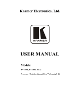 Kramer SV-SM-16 User manual
