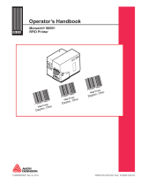 Avery Dennison 9855RFMP Printer User manual