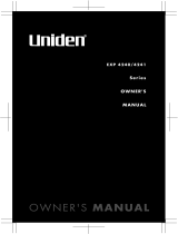 Uniden EXP4241 User manual