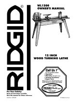 RIDGID WL1200 Owner's manual